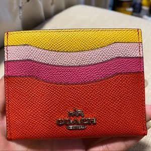 Coach card case